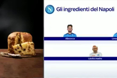 Napoli Calcio e Panettone Pansa: ad ogni giocatore il suo ingrediente tipico