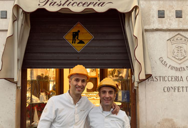 Lavori in corso. La Pasticceria si rinnova tra storia ed eleganza